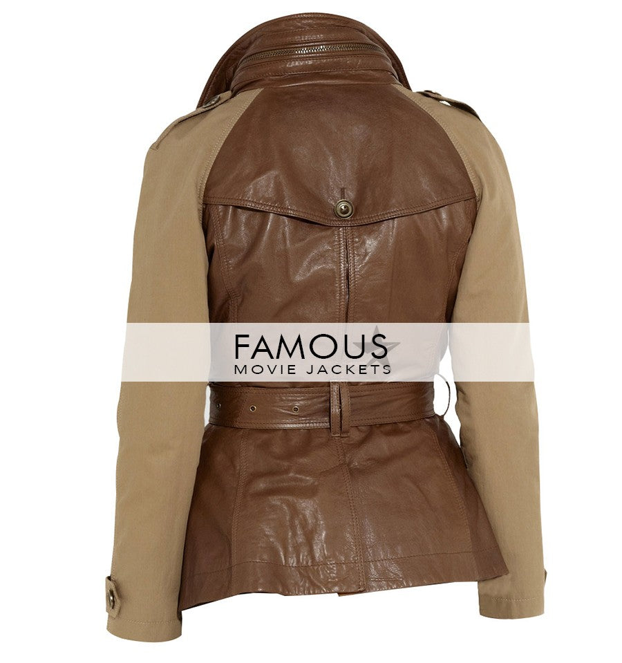 Sleepy Hollow Nicole Beharie (Abbie Mills) Leather Coat Jacket