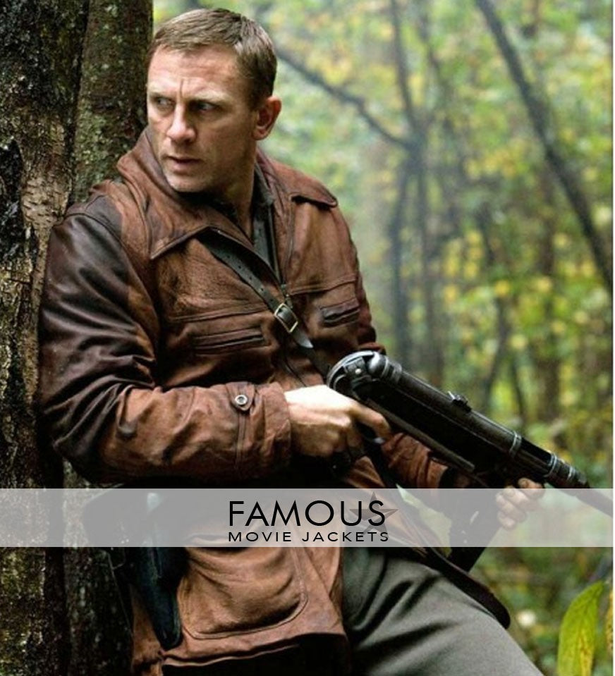 Defiance Movie Daniel Craig (Tuvia Bielski) Jacket