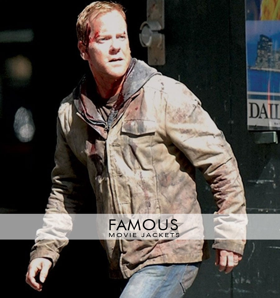 Mirrors Tv Show Kiefer Sutherland Cotton Jacket
