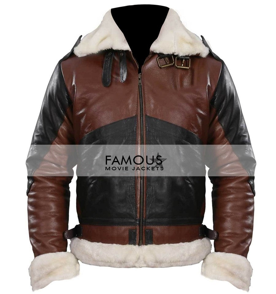 Men's Classy B3 Bomber Leather Jacket
