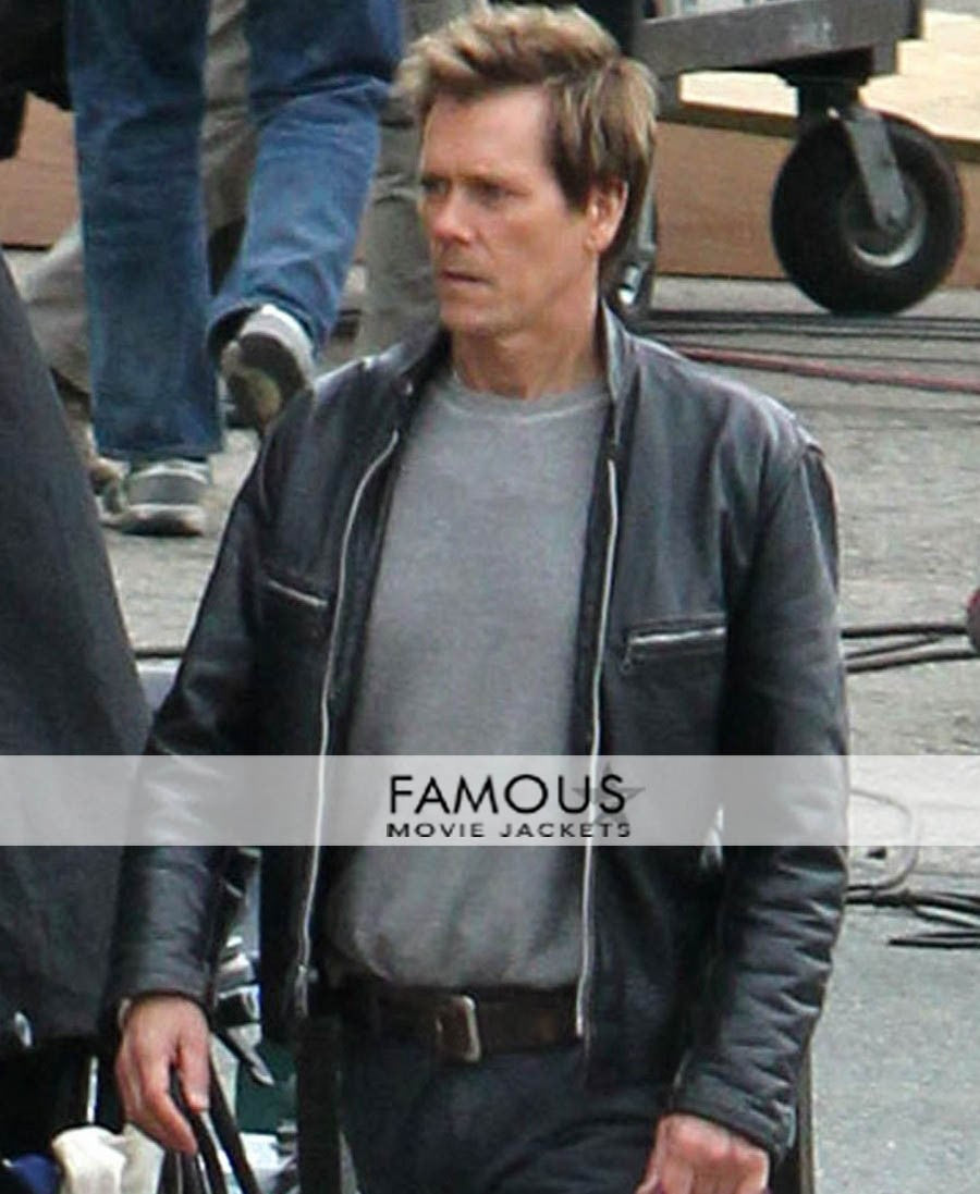 R.I.P.D Kevin Bacon (Hayes) Leather Jacket