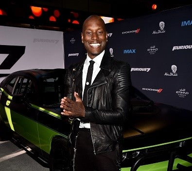Fast And Furious Premiere Tyrese Gibson Black Jacket