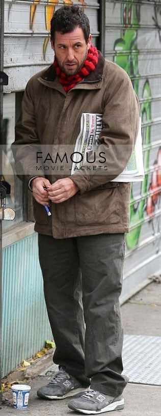 The Cobbler Movie Adam Sandler Brown Jacket