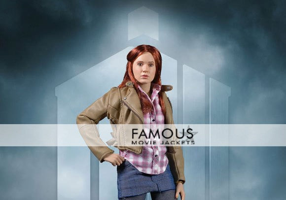 Dr. Who Amy Pond White Jacket