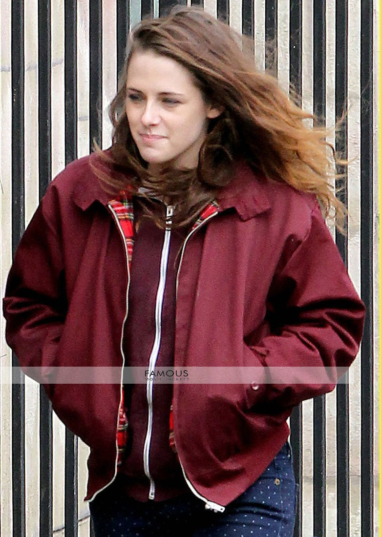 Still Alice Kristen Stewart Red Cotton Jacket