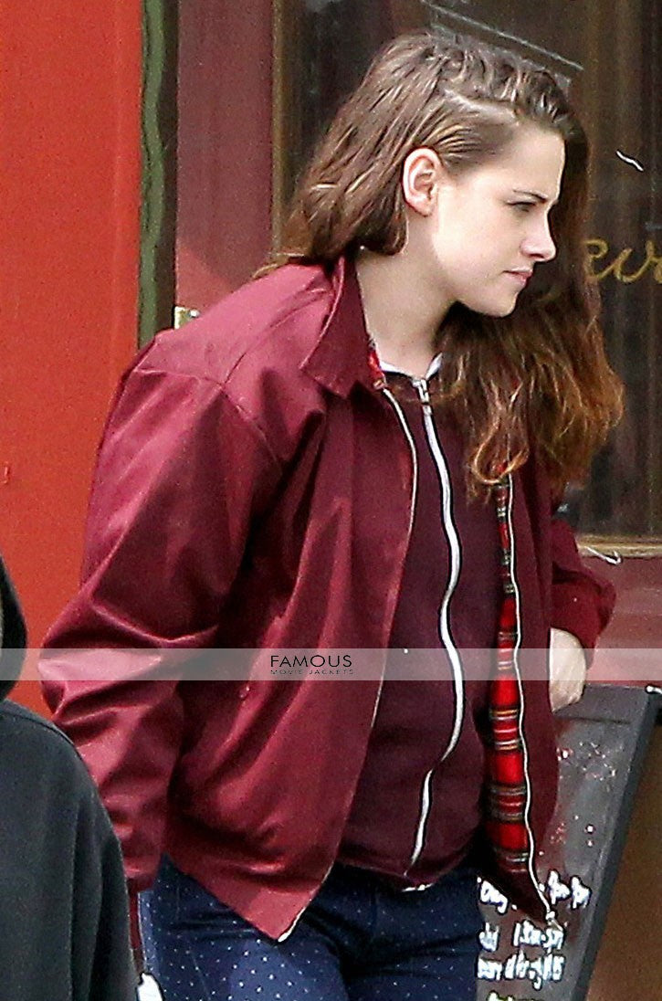 Still Alice Kristen Stewart Red Cotton Jacket