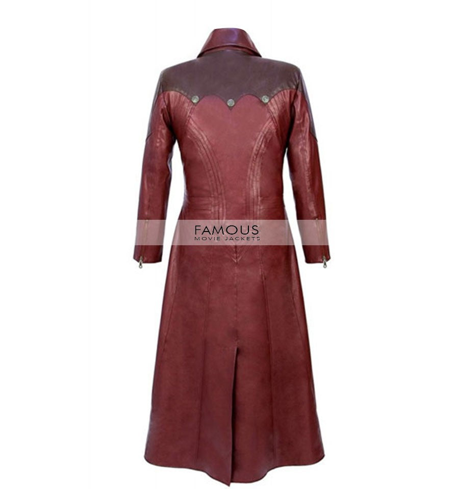 Women Devil May Cry Cosplay Trench Leather Coat