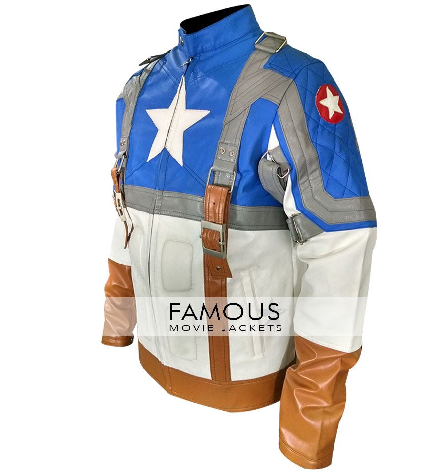 Captain America First Avenger Chris Evans Cosplay Costume