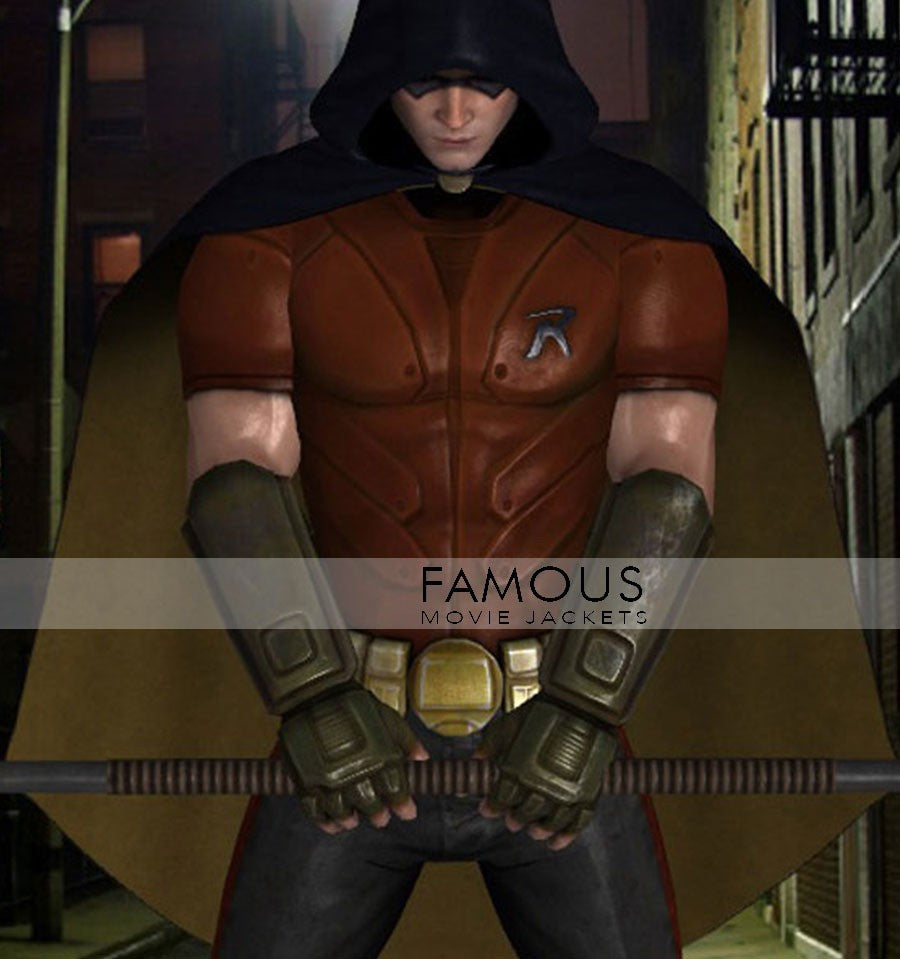 Batman Arkham City Robin Leather Vest