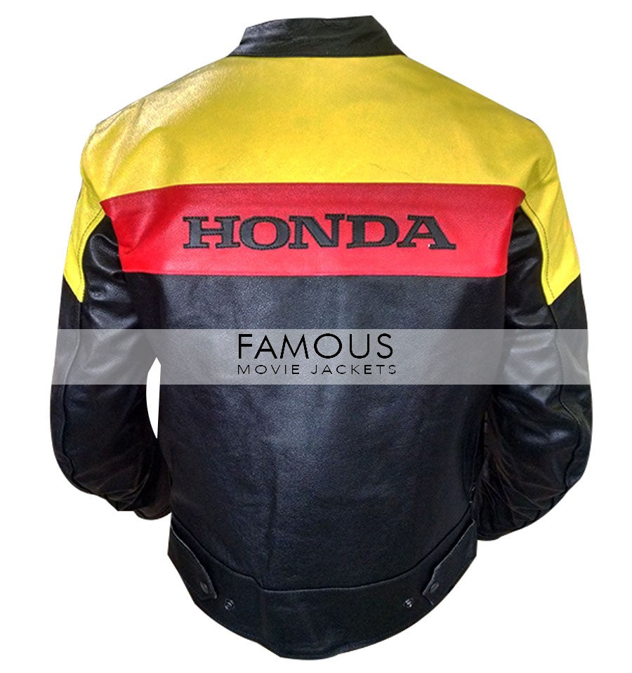 Aubrey Drake Graham Honda Biker Leather Jacket