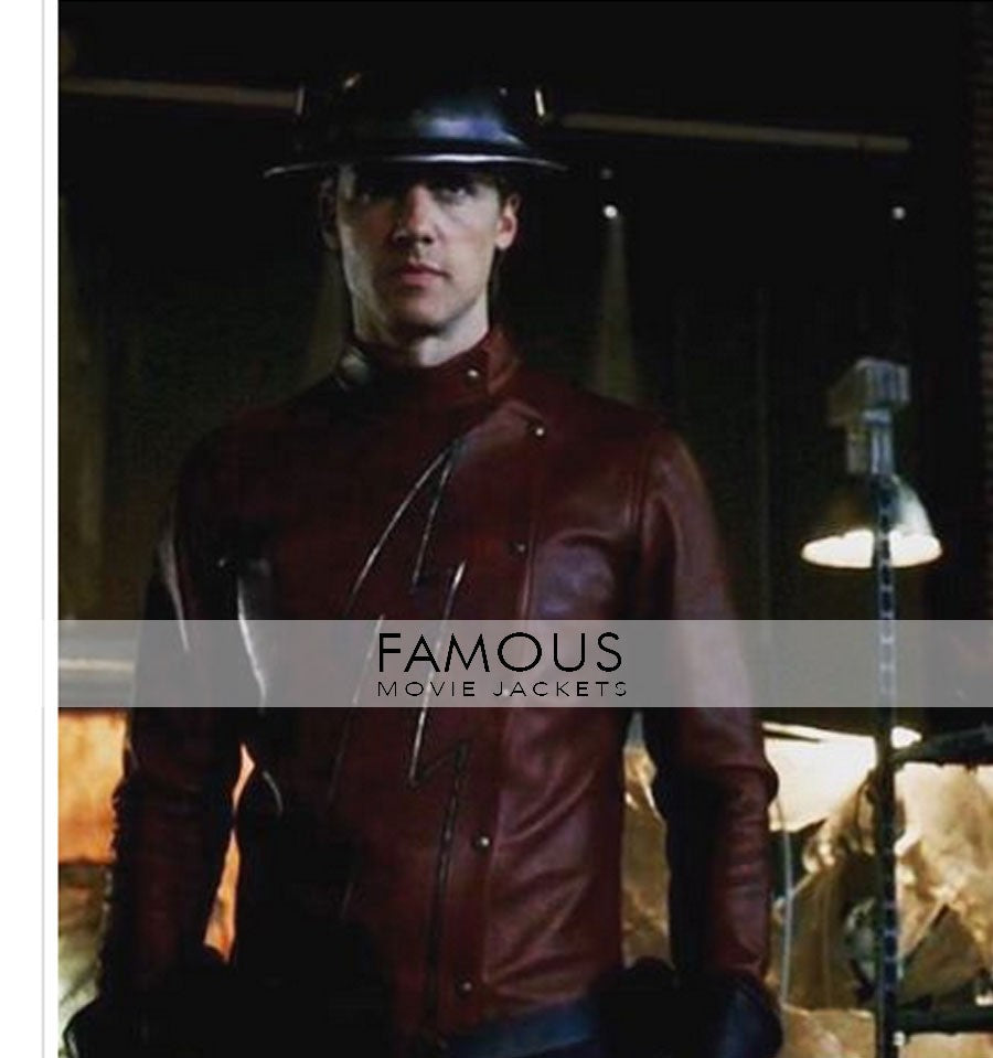 The Flash Season 2 Jay Garrick Cosplay Costume Jacket
