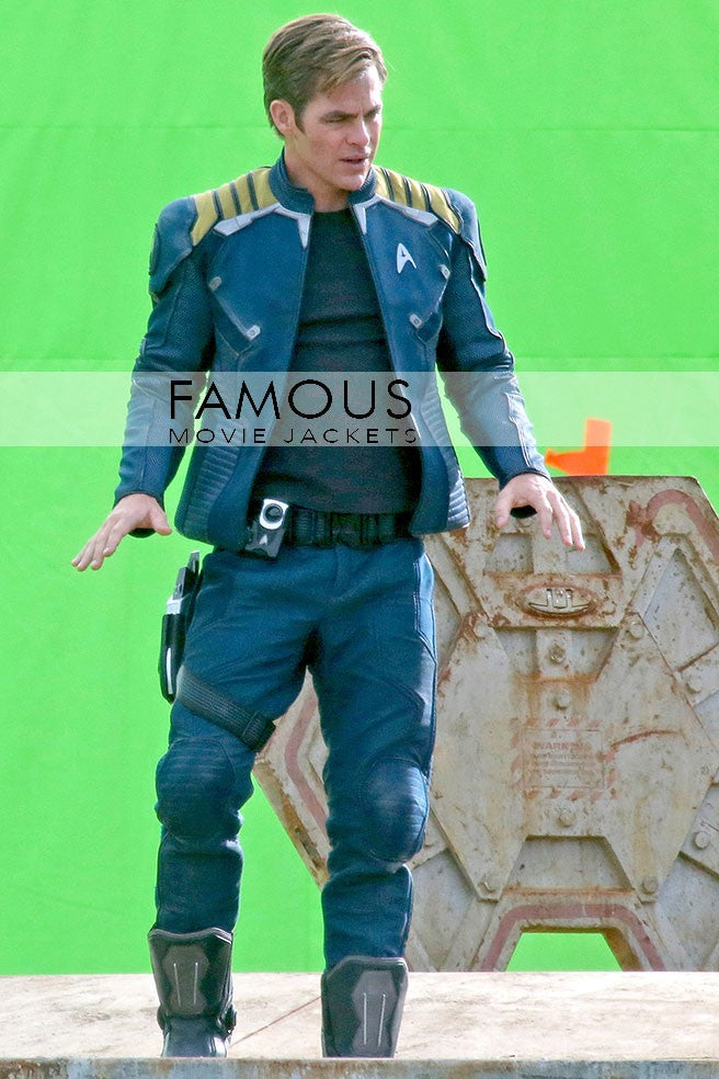 Star Trek Chris Pine Blue Jacket
