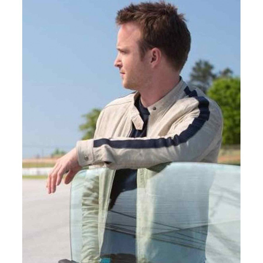 Need For Speed Aaron Paul White Jacket