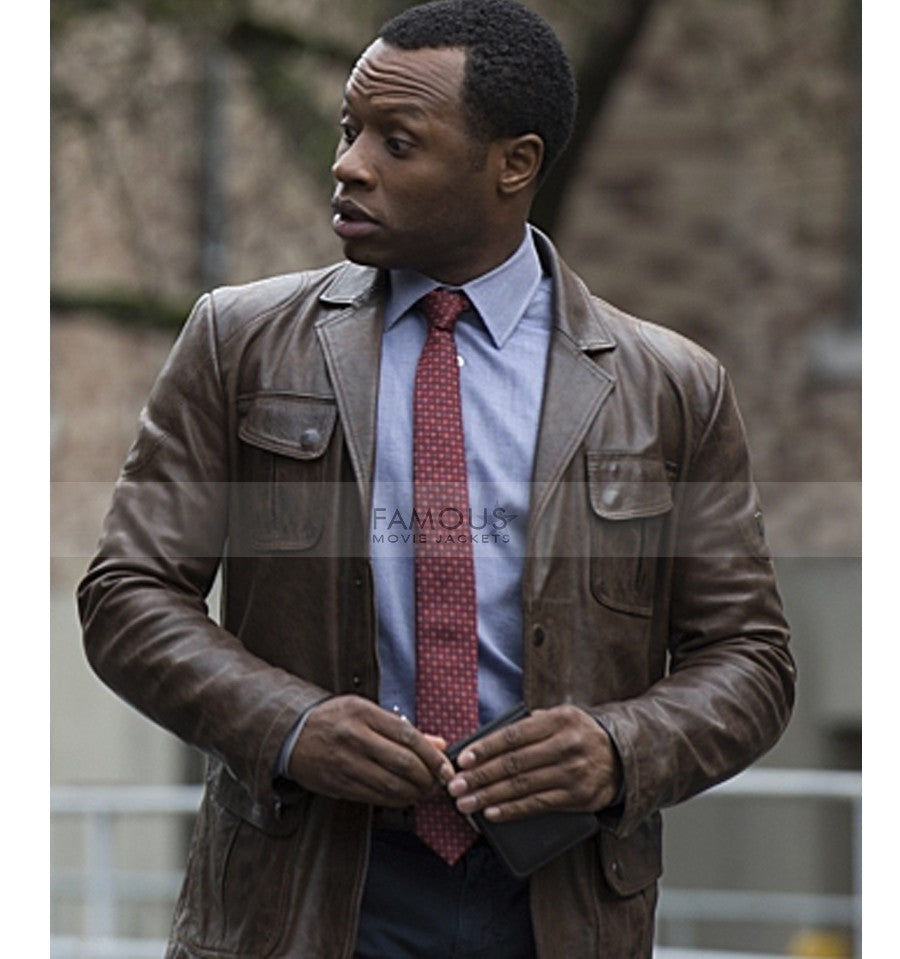 Clive Babineaux Leather Jacket