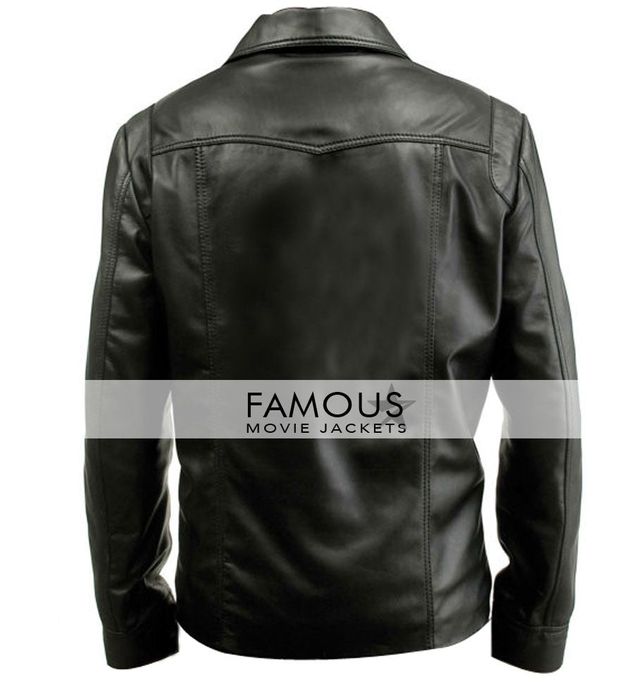 Killing Them Softly Brad Pitt Black Jacket