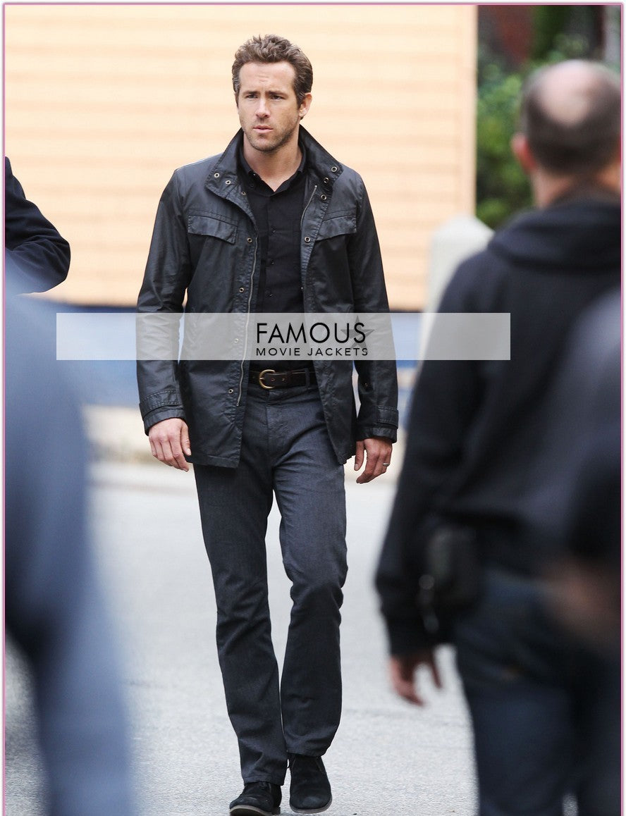 Ryan Reynolds (Nick) R.I.P.D Leather Jacket