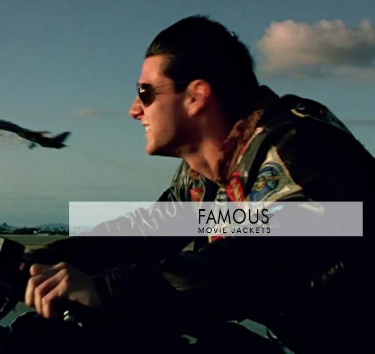 Tom Cruise Maverick Top Gun Bomber Jacket