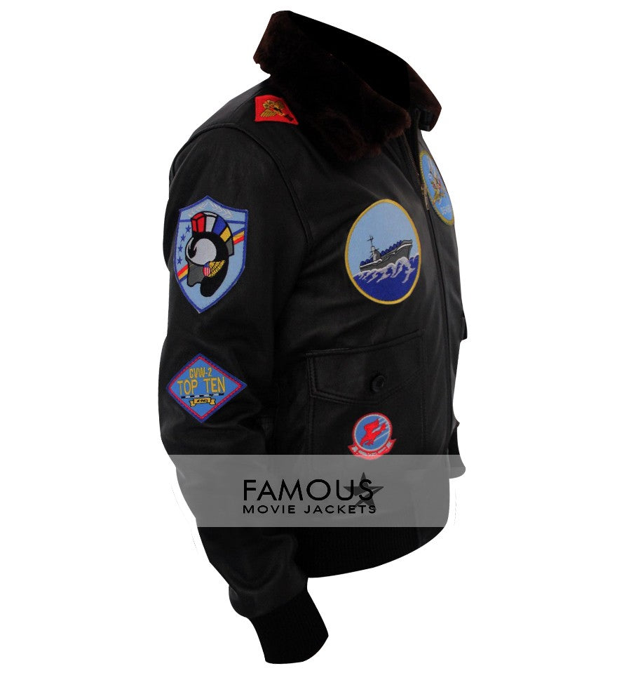 Tom Cruise Top Gun 2 Maverick Bomber Flight Jacket Tom Cruise Top Gun 2 Maverick Bomber Flight Jacket