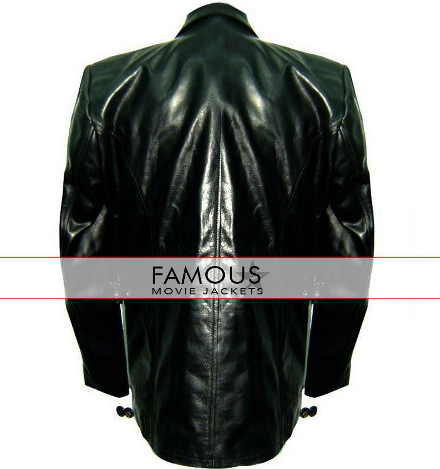 Van Damme Until Death Black Leather Jacket