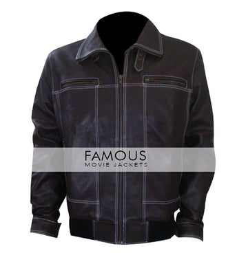Good Day Die Hard Bruce Willis Leather Jacket