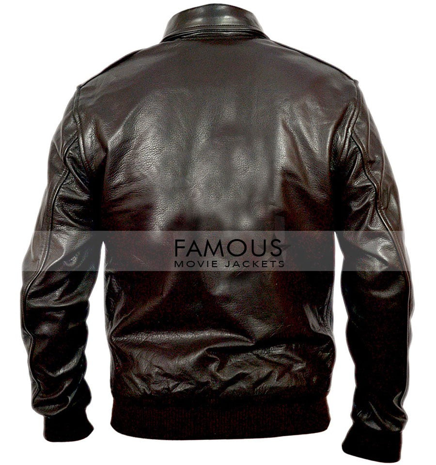 Happy Days Henry Winkler (Fonzie) Dark Brown Leather Jacket