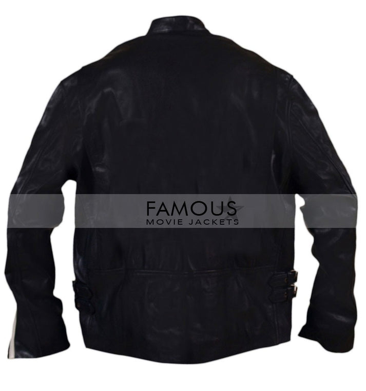 Mel Gibson (Martin Riggs) Lethal Weapon 4 Stripes Leather Jacket