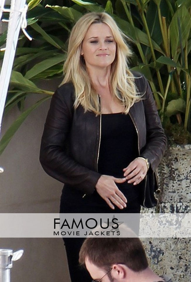 Reese Witherspoon (Lauren) This Means War Brown Leather Jacket