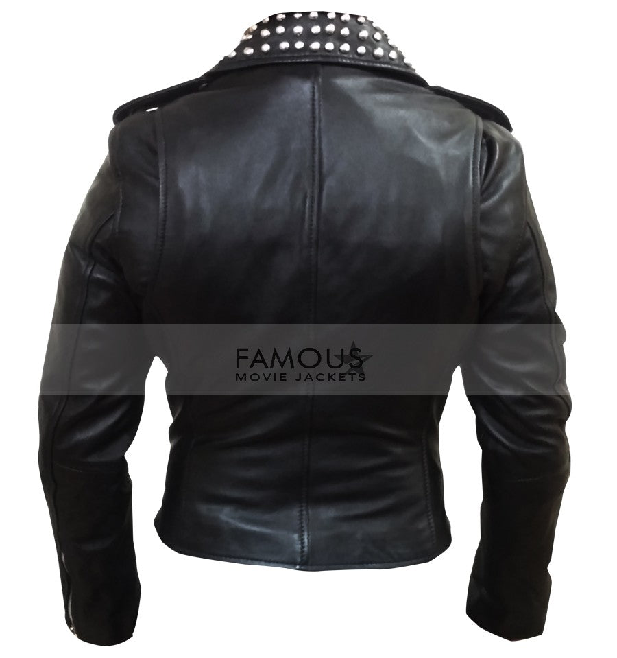 Domino Harvey Keira Knightley Domino Black Biker Jacket