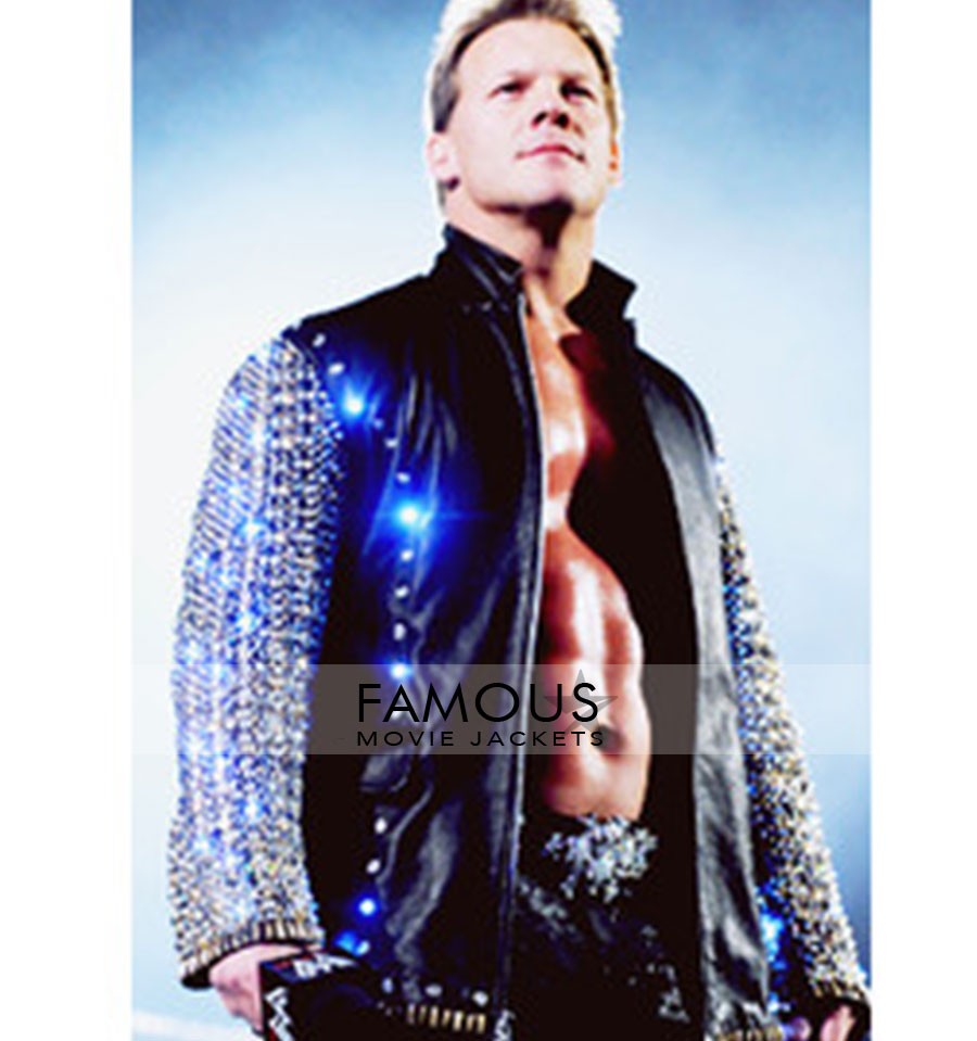 WWE Chris Jericho Light Up Leather Jacket