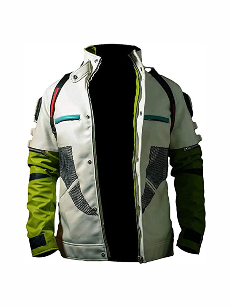 Crypto Leather Jacket
