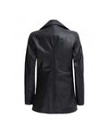 Barry 2023 Sally Reed Black Leather Blazer 1