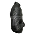 Batman Begin Black Motorcycle Leather Jacket