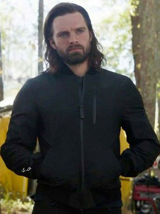 The Falcon and the Winter Soldier Bucky Barnes Bomber Jacket