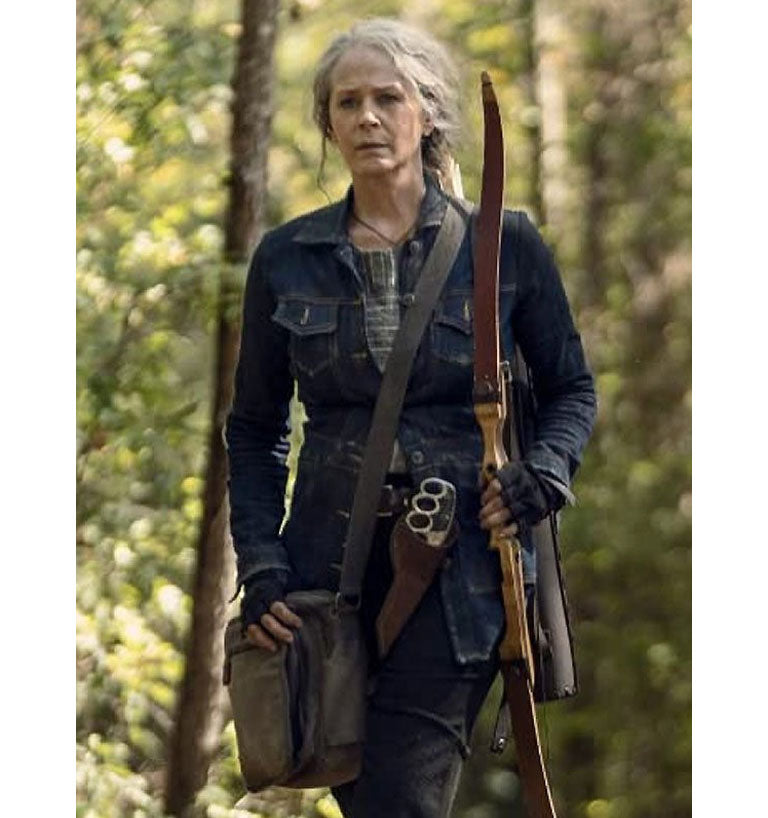 The Walking Dead Season 10 Carol Denim Jacket