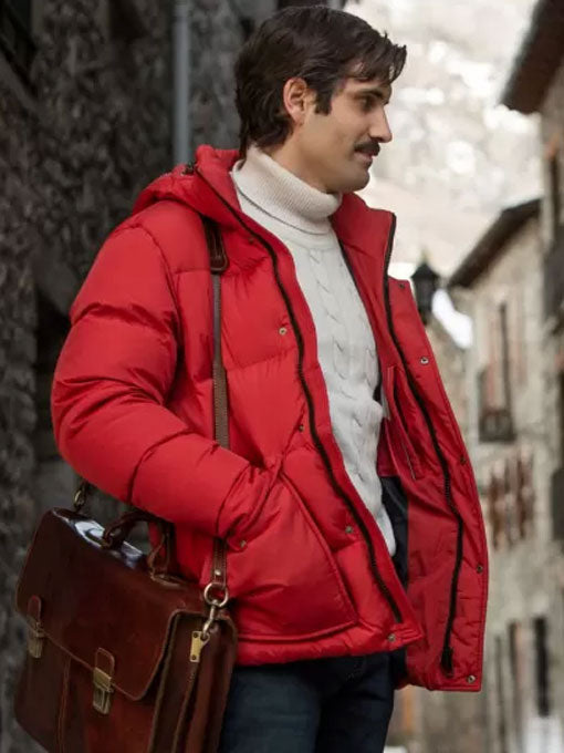 1000 Miles From Christmas Red Jacket
