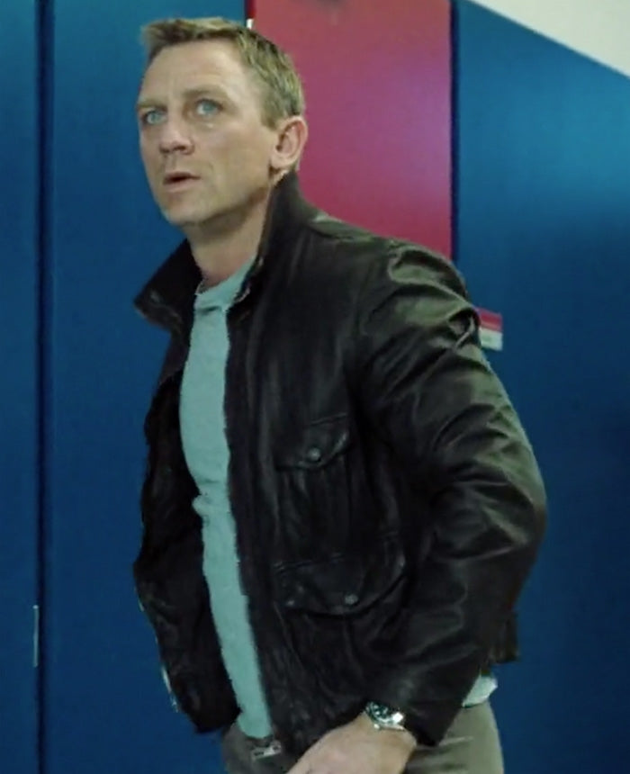 Casino Royale Daniel Craig Leather Jacket