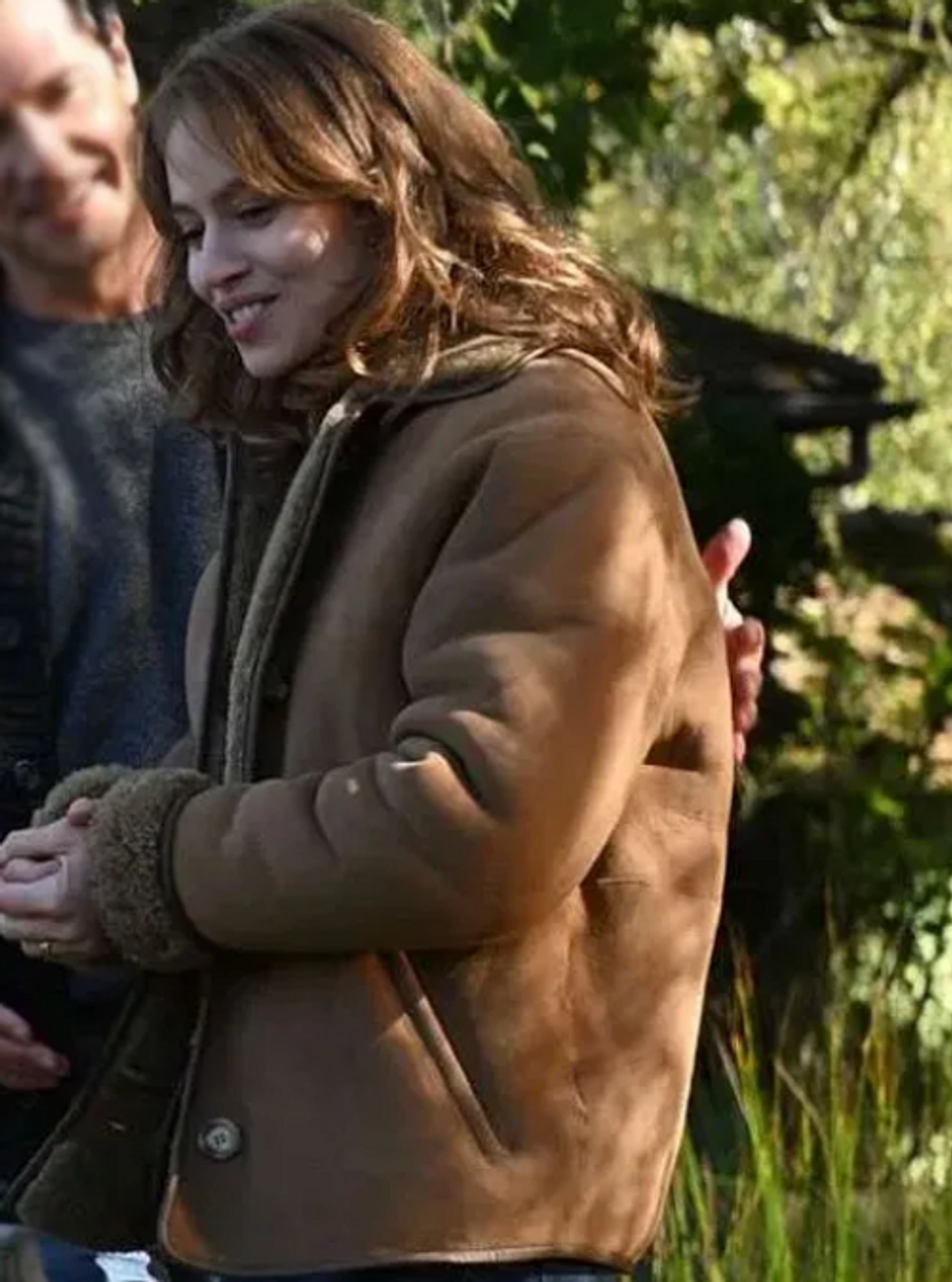 Coup de Chance Lou de Laâge Brown Jacket
