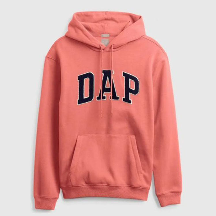 Dapper Dan DAP Summer 2022 Pink Hoodie