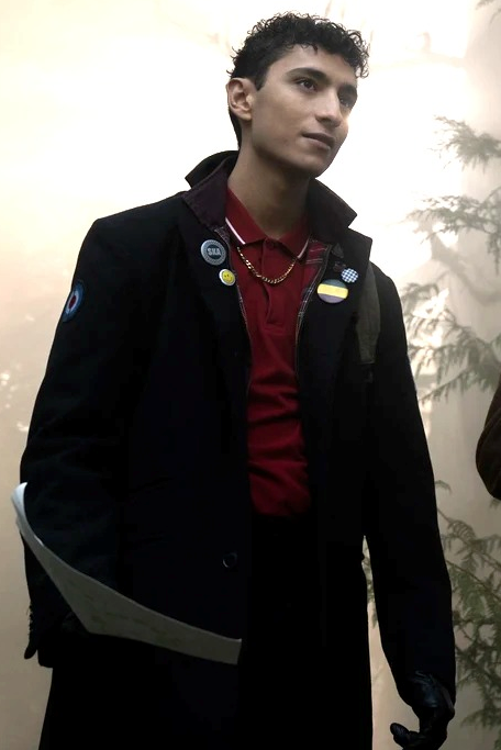 Dead Boy Detectives Charles Rowland Black Coat for men