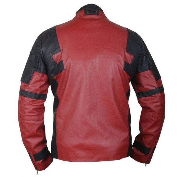 Deadpool Movie Ryan Reynolds Leather Costume Jacket