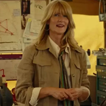 Jurassic World Dominion Ellie Sattler Brown Coat