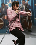 Elvis Film 2022 Austin Butler Pink Checkered Blazer 1