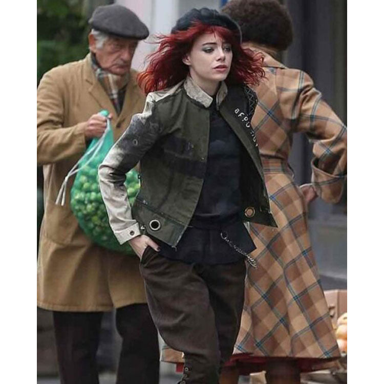Emma Stone Cruella De Vil Cotton Jacket