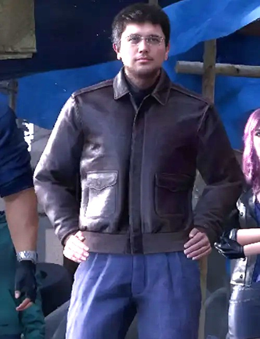 Eric Tomizawa Like a Dragon: Infinite Wealth Brown Jacket