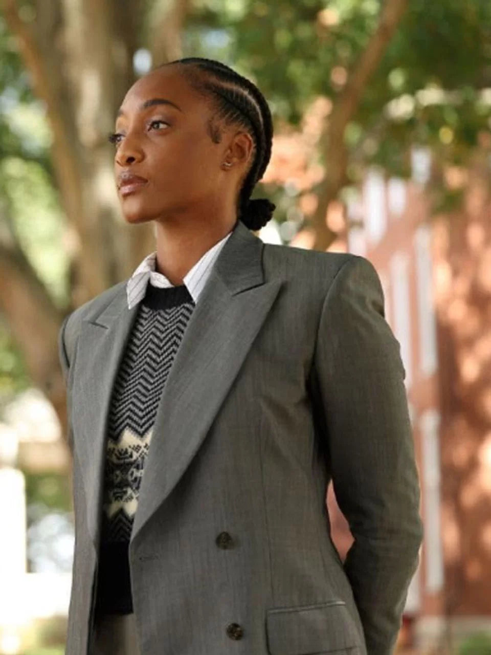 Faith Mitchell Will Trent Iantha Richardson Grey Blazer