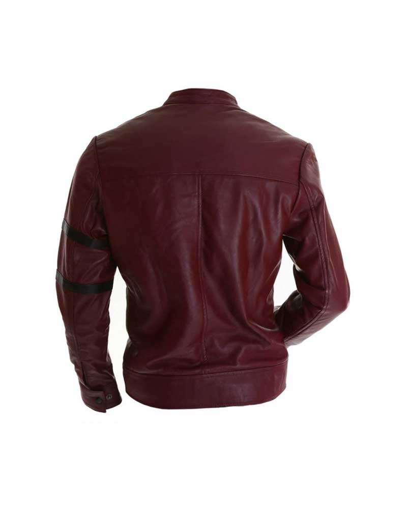 Fast and Furious Dominic Toretto Maroon Leather Jacket