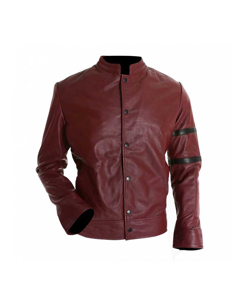 Fast and Furious Dominic Toretto Maroon Leather Jacket
