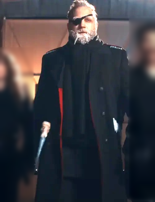 Gabriel Casdorph Villains Incorporated The Winter General Black Coat