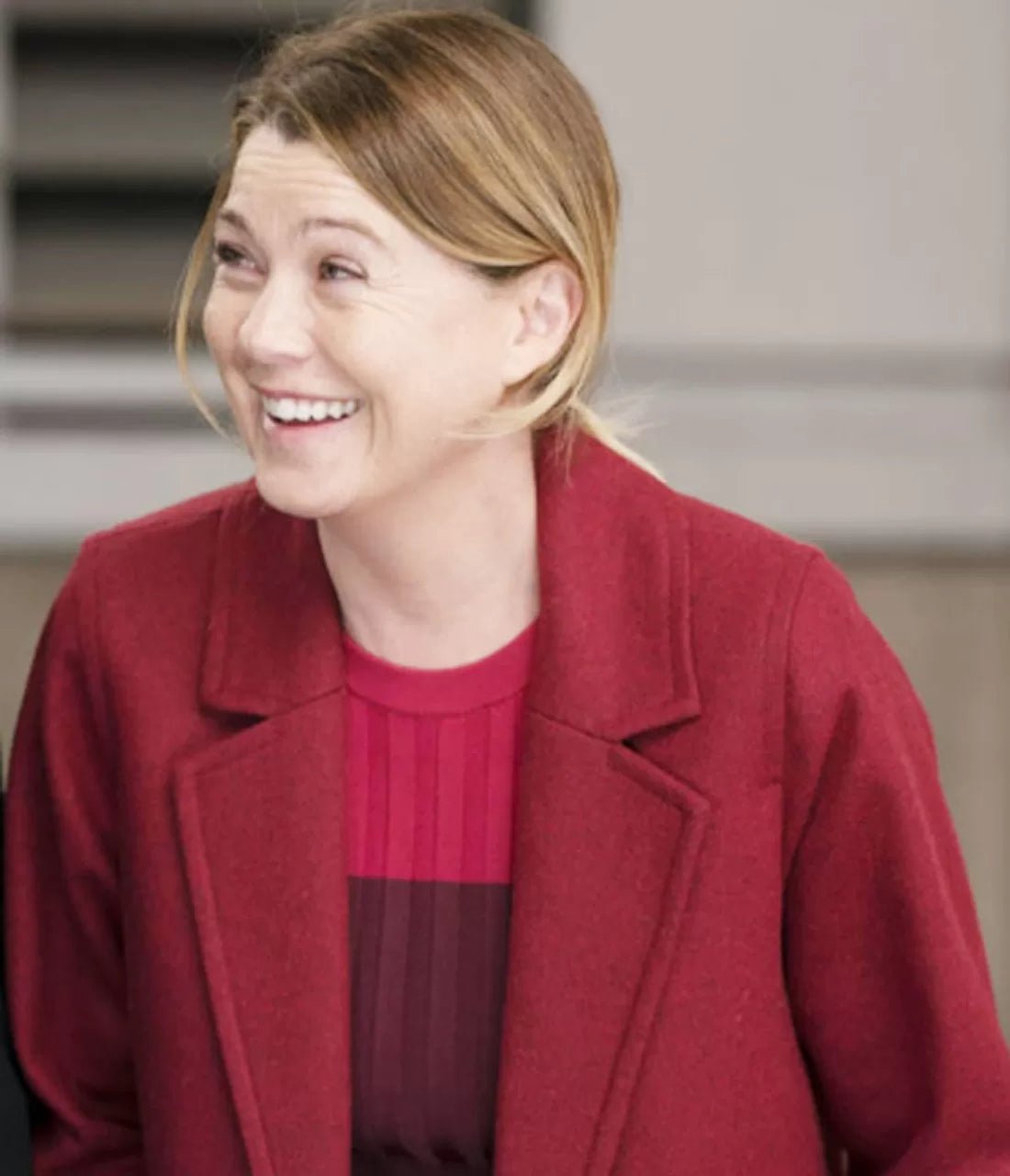 Grey’s Anatomy Dr. Meredith Grey Red Coat