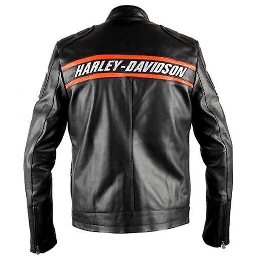 WWE Bill Goldberg Harley Davidson Motorcycle Leather Jacket